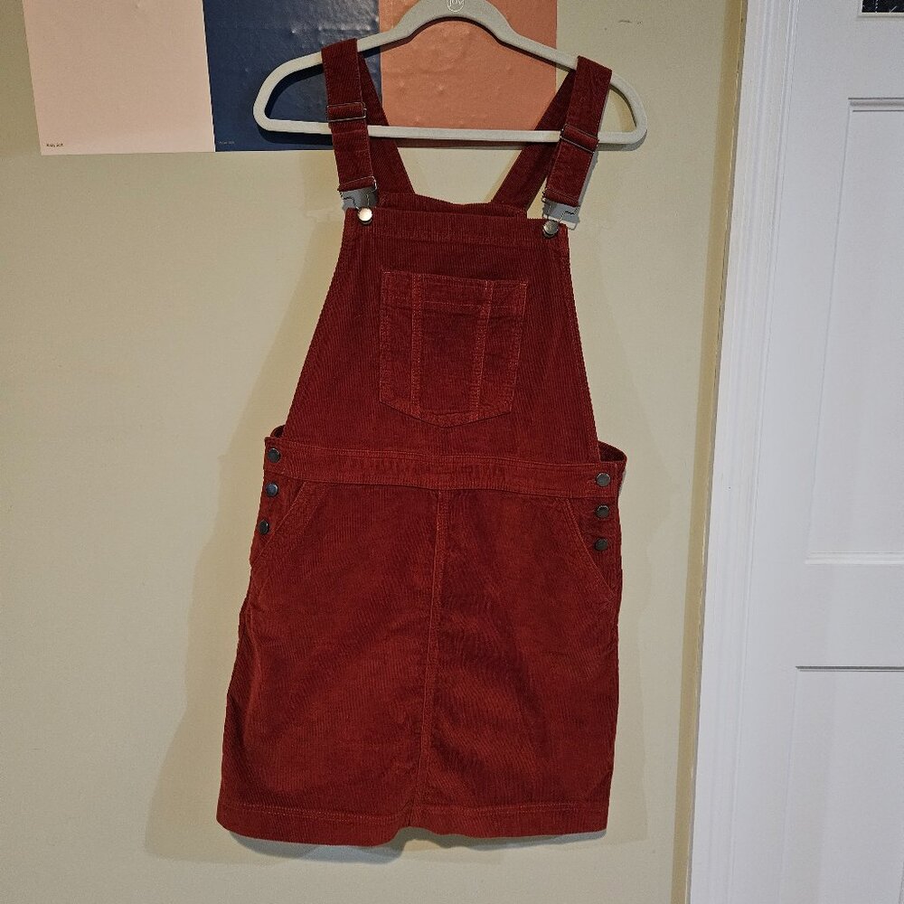 Boden Red Corduroy Mini Dress